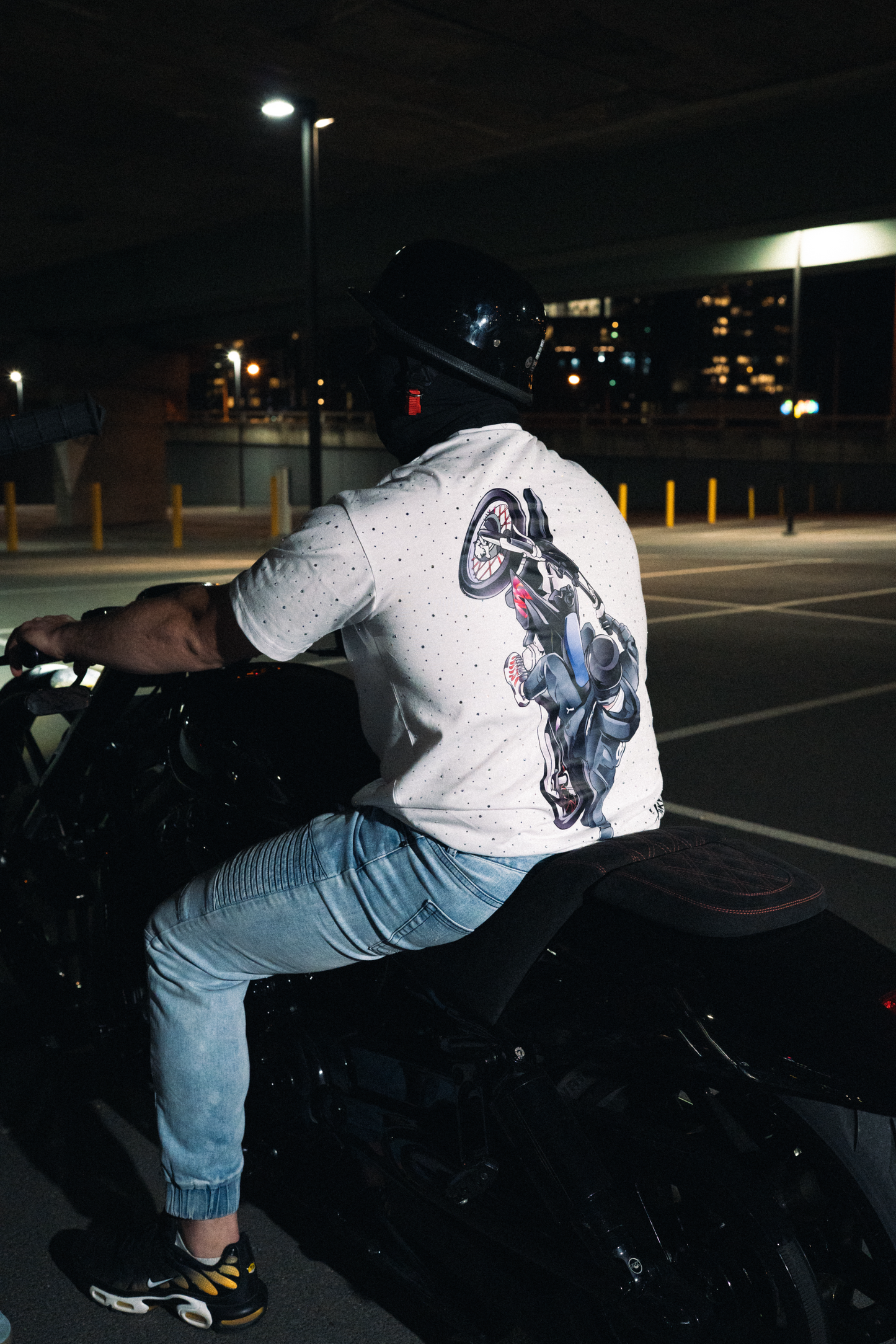 White Rhinestone T-Shirt